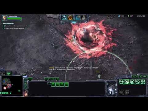 Starcraft 2 Co Op - Nova/ Zeratul Stream 12/4/2018