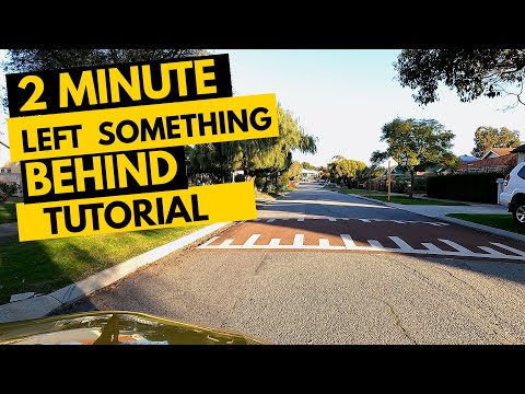 2 Minutes Left Something Behind (Driving Test Tutorial)
