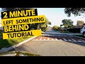 2 Minutes Left Something Behind Driving Test Tutorial