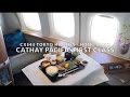 Cathay Pacific First Class CX543 HND-HKG Flight Report - 2015 JUL