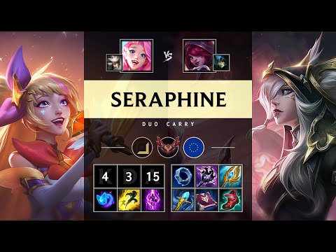 Seraphine Carry vs Xayah: Rampage - EUW Grandmaster Patch 14.24