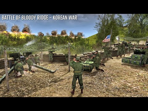 Battle of Bloody Ridge - Korean War 1951