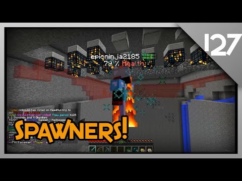 Minecraft Raiding #127 - War Of The Spawners!