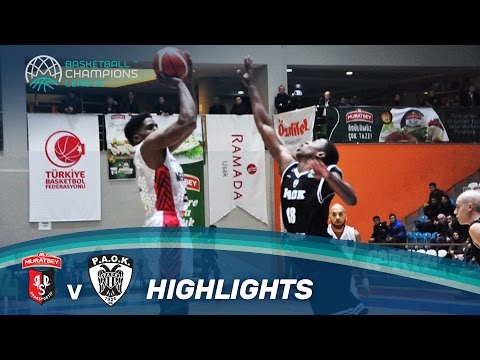 Muratbey Usak Sportif v PAOK - Highlights - Basketball Champions League