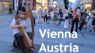 Johnny's 2 Minute Tour of VIENNA, Austria Part 1