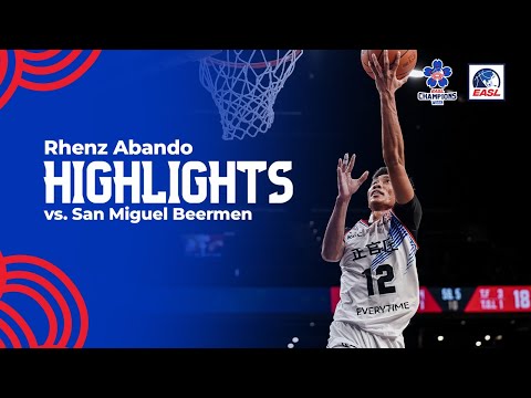 Rhenz Abando Highlights vs. San Miguel Beermen