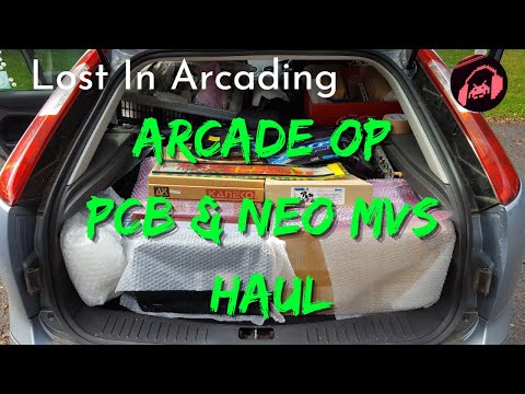 Arcade Op PCB &  MVS Haul