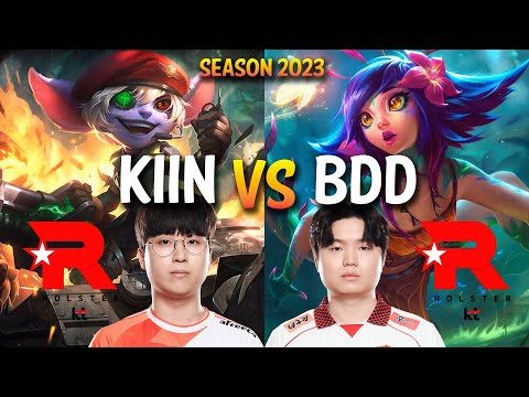 KT Kiin vs KT BDD - Kiin TRISTANA vs BDD Neeko - KR Ranked