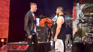 Kevin Owens attacks Machine Gun Kelly after his performance: Raw, June 15, 2015