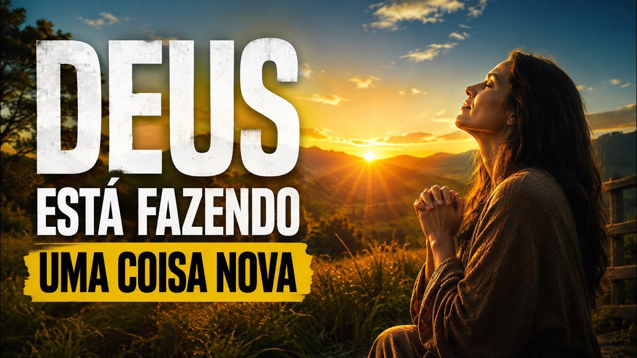 DEUS ESTÁ FAZENDO UMA COISA NOVA