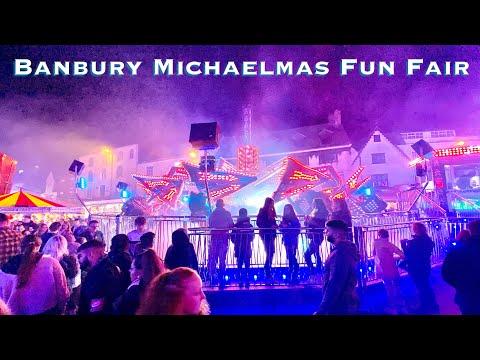 Banbury Michaelmas Fun Fair Vlog 15th October 2021