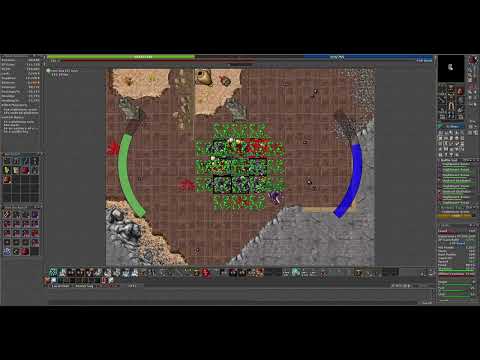 Tibia Hunt Krailos Ruins Nightmare Scion Knight Lvl 130 1,3kk XP/h