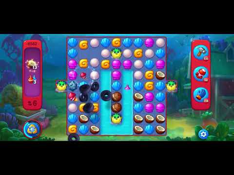 Fishdom Hard level 11562 no boosters フィッシュダム ハード