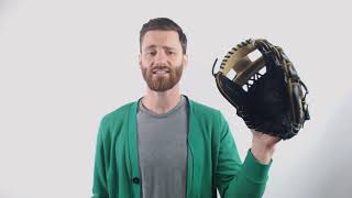 Video thumbnail: Mizuno Pro 11.5'' Baseball Glove: GMP2BK-400RDD3 Black