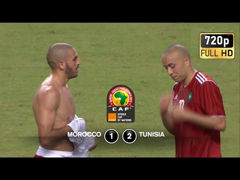متعة و إثارة في ديربي شمال أفريقيا بين المغرب و تونس في كأس أمم أفريقيا 2012 Maroc vs Tunisie CAN