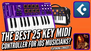 Video thumbnail for Synido TempoKEY K25 - Demo For iOS Musicians by Jamie Mallender