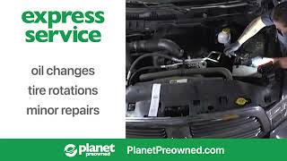 Trust the Planet... Planet Preowned!