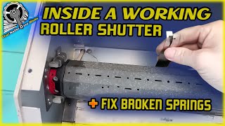 Fix broken roller shutter springs - using my new Viking Arms 