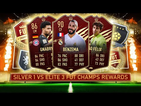 Silver 1 VS Elite 3 FUT Champions Rewards!! Insane Packs! FIFA 21 Ultimate Team!