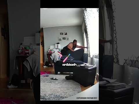 พ่อคนนี้เป็นห่วงลูกมาก 😥