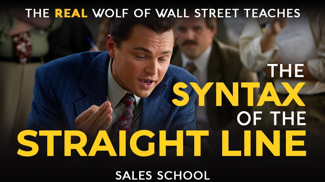 Syntax of the Straight Line | Free Sales Training Program | Sales School