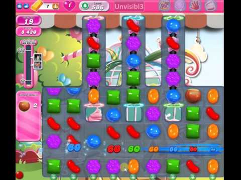 Candy Crush Saga Level 586 - 1 stars, no boosters
