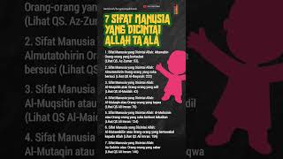 Download lagu 7 Sifat manusia yang dicintai Allah Ta'ala mp3