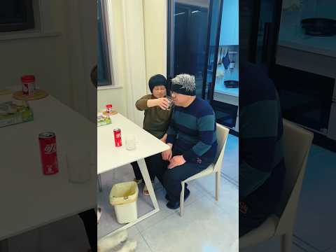 Tricking Dad to Take His Medicine 😂🥤💊#shorts