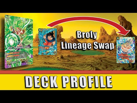 Broly, The Awakened Threat (Lineage Swap) | DBS Deck Profile