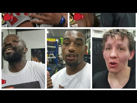 Part 2) Mayweather boxing gym Mega reaction to Andre Ward stopping Kovalev