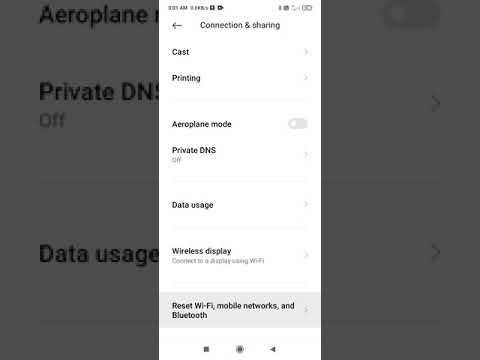 Poco f2 pro Network 🔃 Reset Setting Network Reset Kaise Karen Fix Bluetooth WIFI Problem