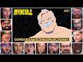 Reactors Reacting To Conquest Escapes From Prison Invincible 4x1 Reaction Mashup