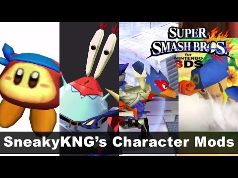 3ds mods smash Super Smash