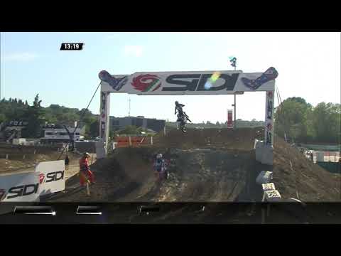 Gajser and Seewer battle - MXGP Race 2 - MXGP of Italy - Imola 2019