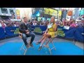 Lara Spencer Yellow Dress And Strappy High Heels August 14 2014