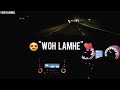 Woh Lamhe Wo Baatein Koi Na Jane Car Driving Lyrics WhatsApp Status Video