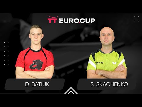 14:05 Dmytro Batiuk - Serhii Skachenko 25.10.2024 TT Euro.Cup Ukraine Master. TABLE 4