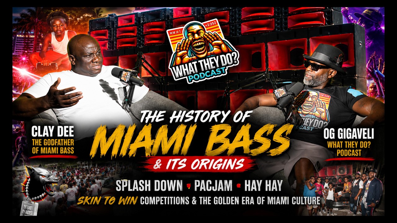 THE HISTORY OF MIAMI BASS 🔥 Clay Dee & OG Gigaveli | Pac Jam, Splash Down & Skin To Win