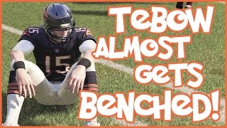 TIM TEBOW ALMOST GETS BENCHED!! - Madden 16 Ultimate Team | MUT 16 XB1 Gameplay