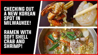 Sinabro: A new Korean restaurant that has ramen with SOFT SHELL CRAB! (Flavor Of The Week)