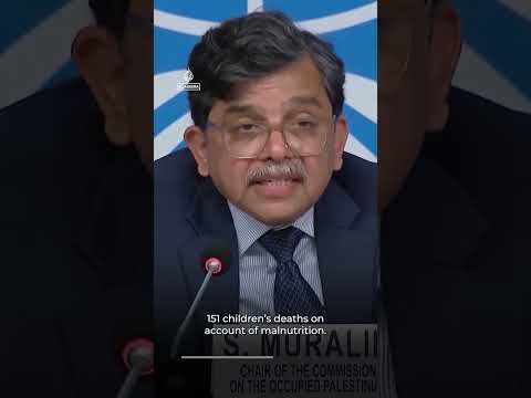 UN: Israel committed genocide by targeting Gaza children | AJ Shorts