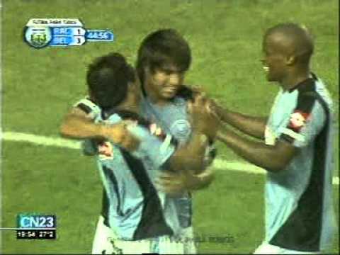 Racing 1 Belgrano 3, gol de Pereyra (doblete)