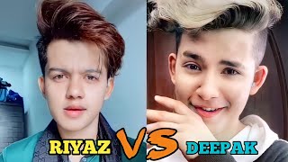 Deepak joshi Vs Riyaz Aly Tiktok Videos  Riyaz vs 