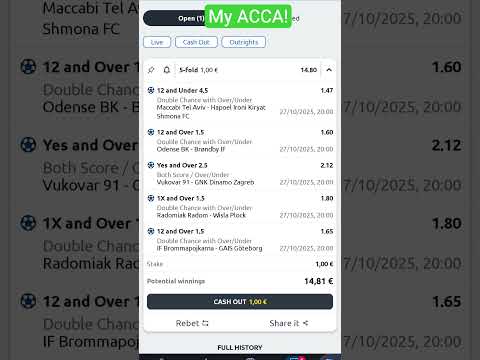 🚨 MUST-SEE MONDAY ACCA! $14.81 Profit from $1.00 Bet! (FREE PICK)