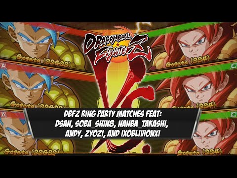 Same Character Team Ring Party Matches Feat: DSan, Soba_shin8, IXOblivionXI and more![DBFZ PS5 EN]