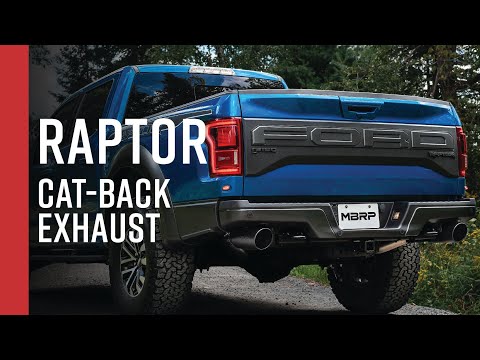 FORD RAPTOR // MBRP 3" Cat-Back, Dual Rear Exit Overview