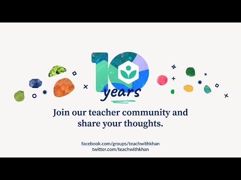 カーンアカデミー10周年記念!? (Celebrate 10 years of Khan Academy! ?)