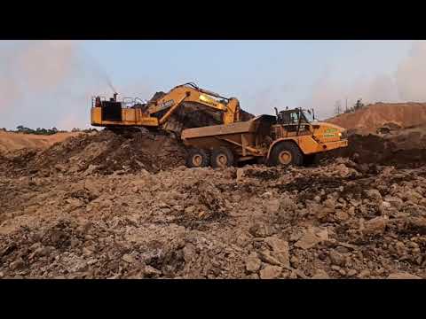 KOMATSU PC 800 LOADING CAT 740 SWAP PC 1250 VS HD 465