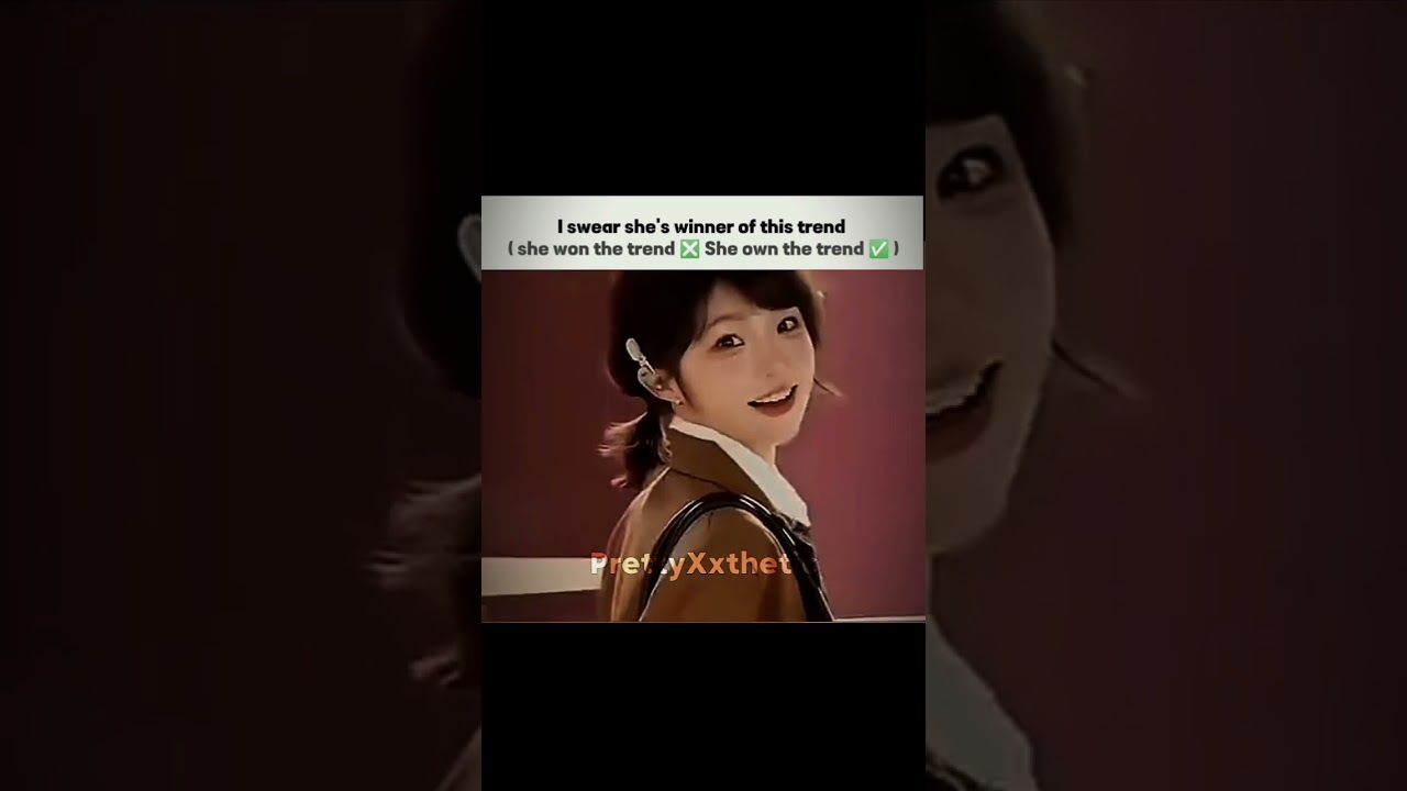 She own the trend ✨ #PrettyXxthetic #shorts