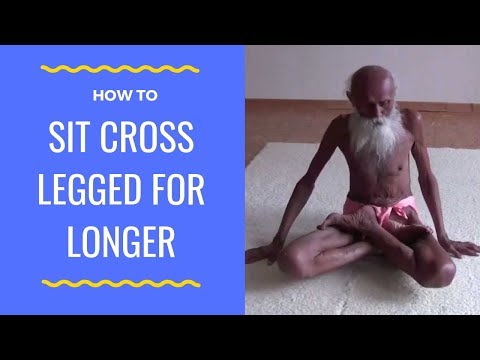 How To Sit Cross Legged For Longer Feat. Harbir Singh